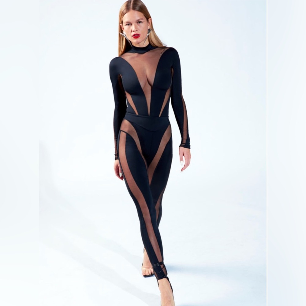 Mugler x H&M leggings